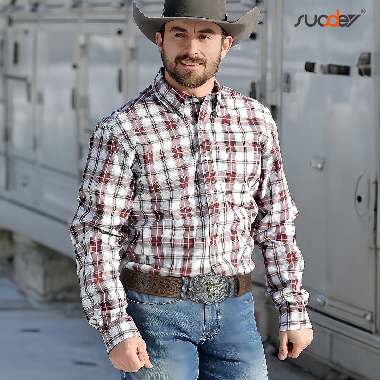 Men Western Leather Belts for Women,Cowboy Cowgirl Embossed Belts for Jeans Christmas Gifts